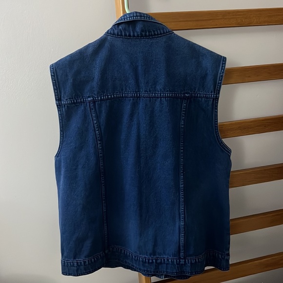 Vintage Denim Vest - Picture 6 of 6